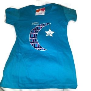 Choosey Chicks T-Shirt Choose To Relax NWT
